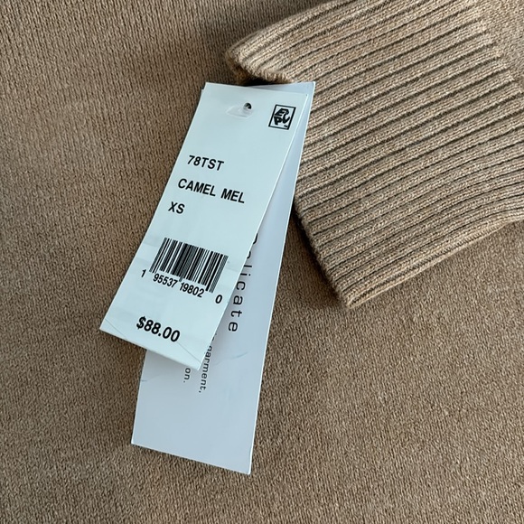 French Connection Camel Turtleneck Sweater - Picture 4 of 4